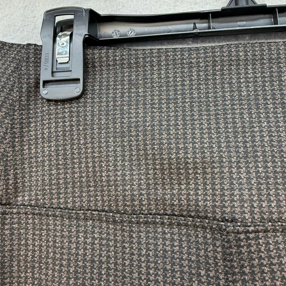 Athleta Delancey Houndstooth Tight Women's M Brown Black Business Casual EUC - Picture 7 of 15